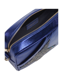 Unisex | Star Bag Made Of Laminated Leather with Swarovski Crystals