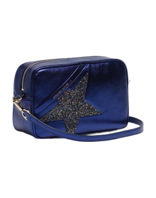 Unisex | Star Bag Made Of Laminated Leather with Swarovski Crystals