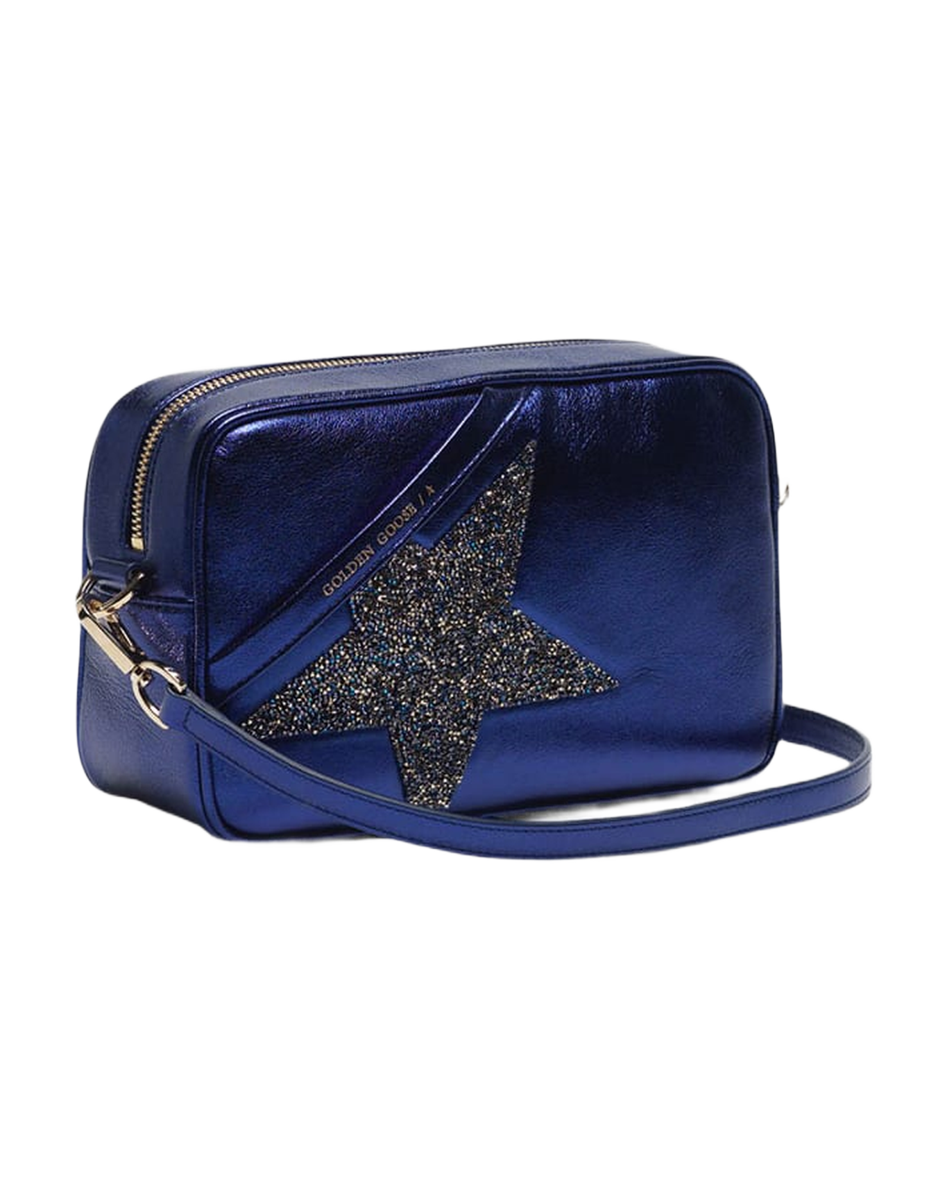 Unisex | Star Bag Made Of Laminated Leather with Swarovski Crystals