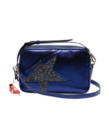 Unisex | Star Bag Made Of Laminated Leather with Swarovski Crystals