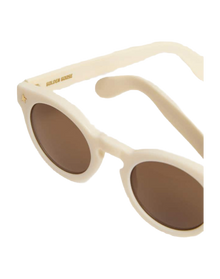 Unisex | Sunglasses Panthos Model with White Frame & Gold Details | White x Roviex