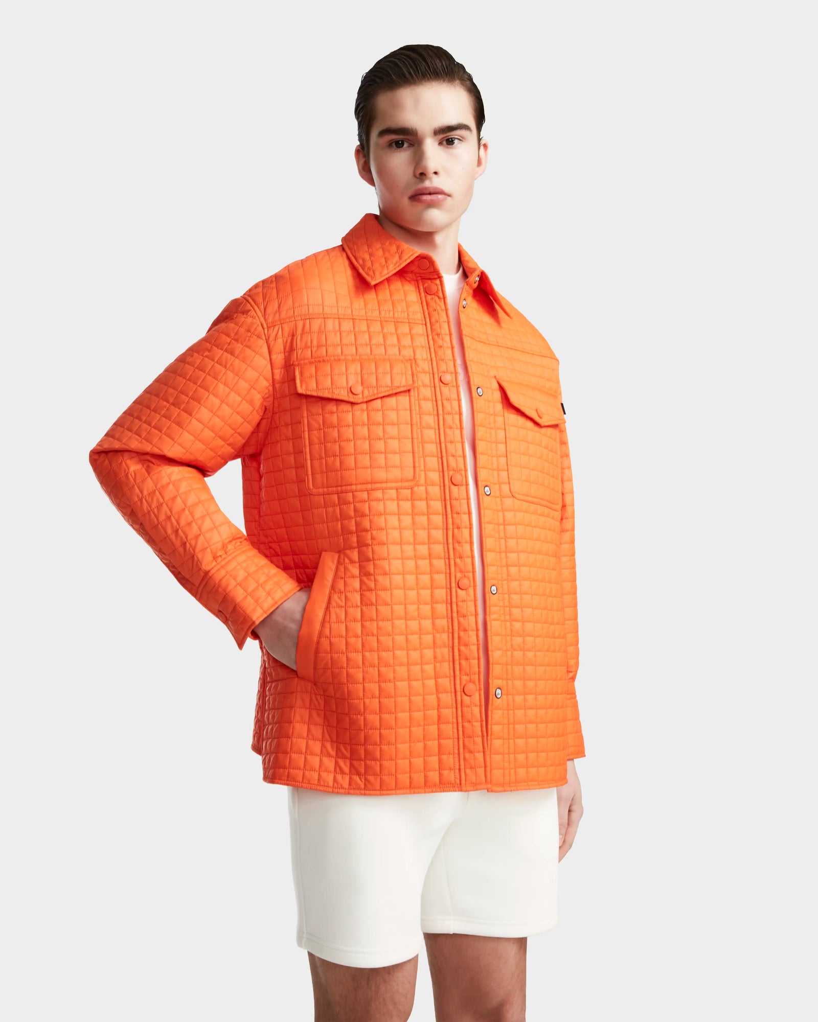 Unisex | Shirt Jacket KERRY - 9124003 | M | Orange Sorbet