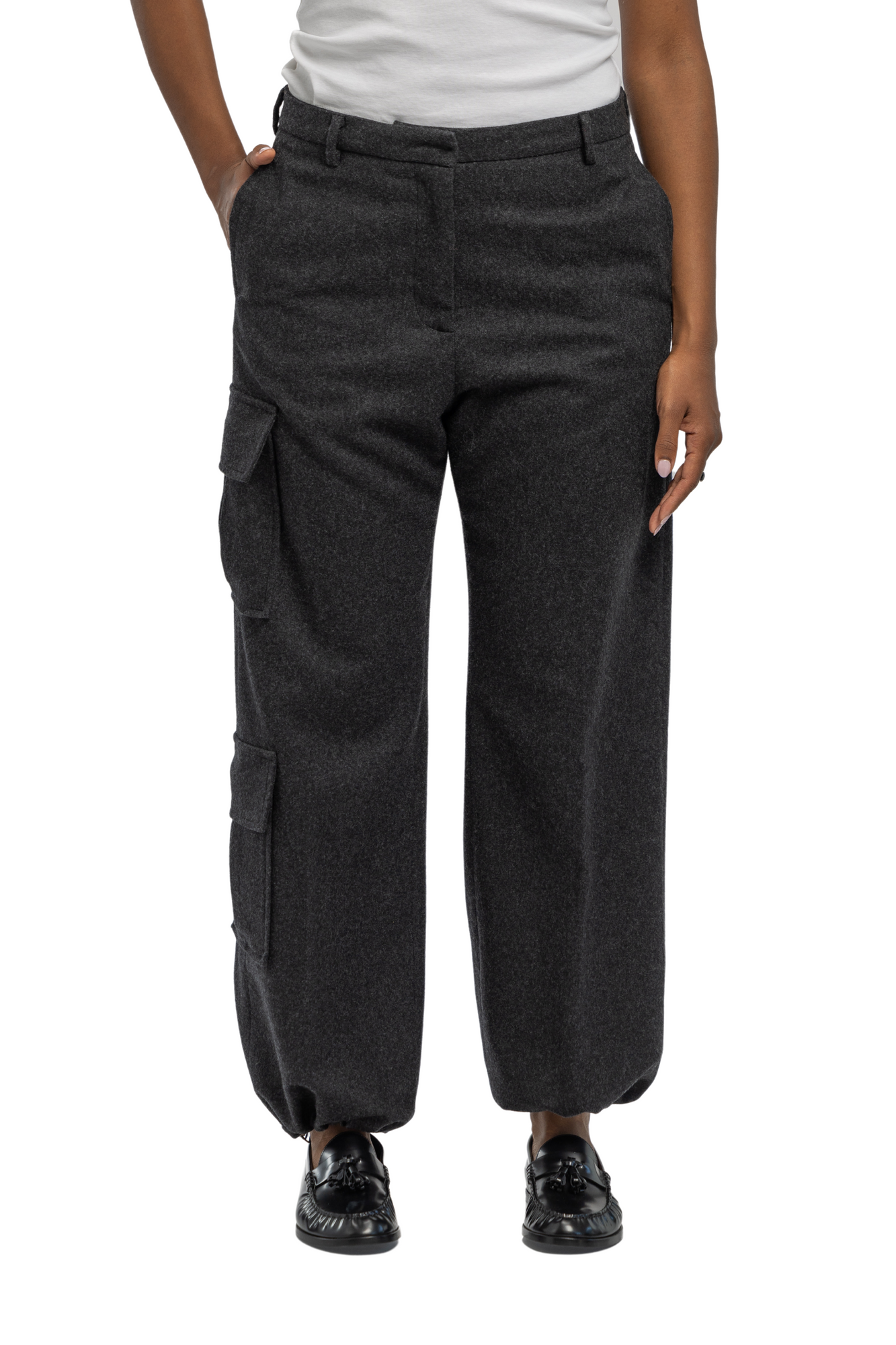 Wales Bonner | Reverb Cashmere Cargo Pants