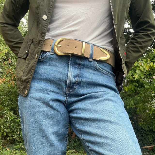 Unisex | Bonnie Belt | Linen Suede