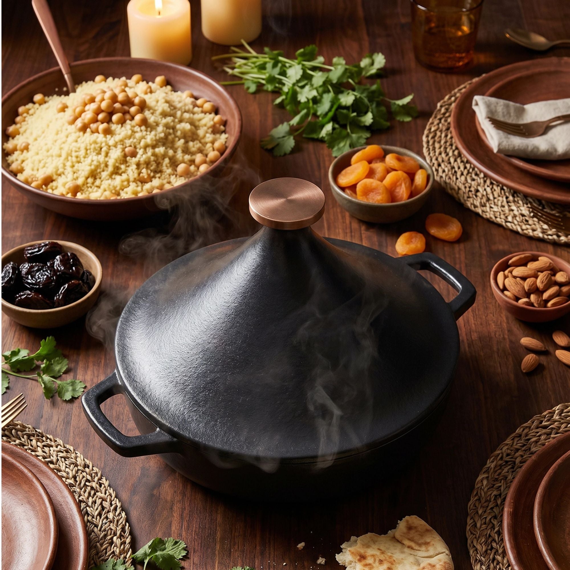 Moroccan Tagine — 3 Qt. | Black