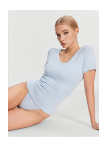 V-Neck T-shirt | Sky Blue
