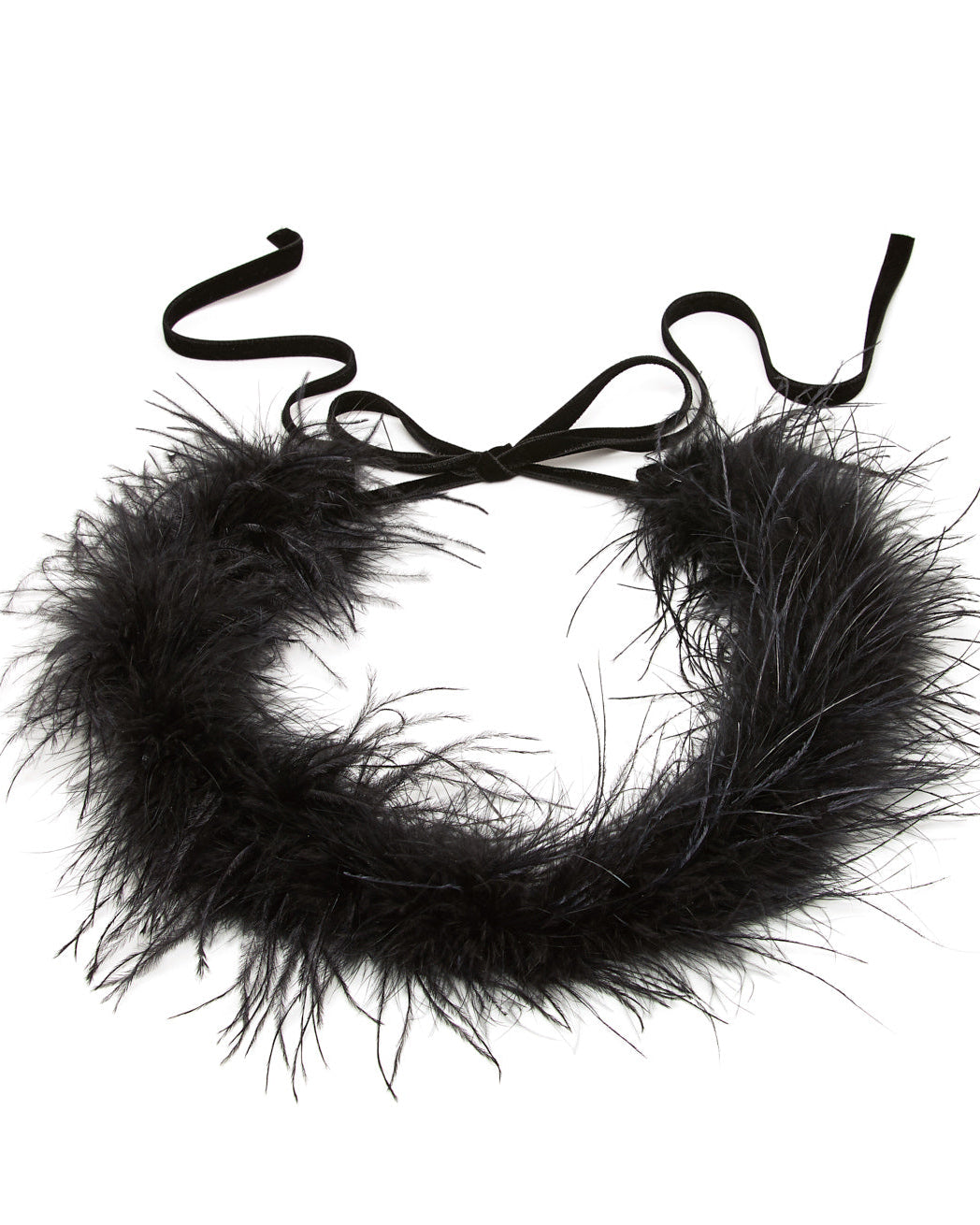 Valentine Feather Belt | Black