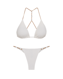 Firenze Ney Bottom - White Cheeky / XS