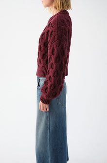 AMO Denim | Vicki Sweater in Merlot
