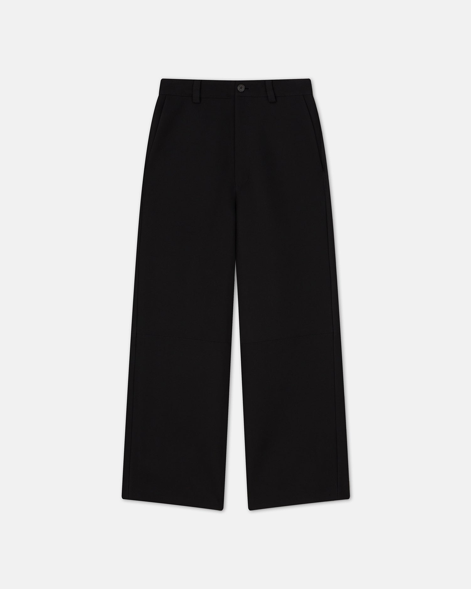 Womens | Vidia Double Suiting Straight-Leg Pants | Black