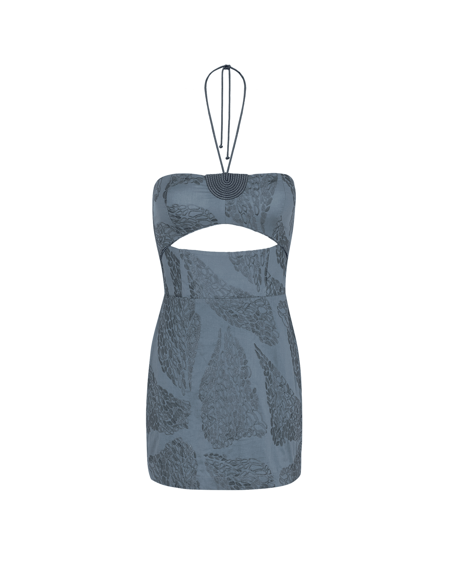 Yara Short Dress - Embroidered West Coast XS