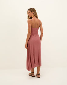 Dana Midi Dress - Sweet Heart XS