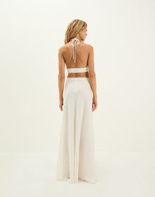 Sirene Long Skirt - Off White XS