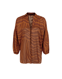 Mori Long Sleeve Blouse - Sundown XS