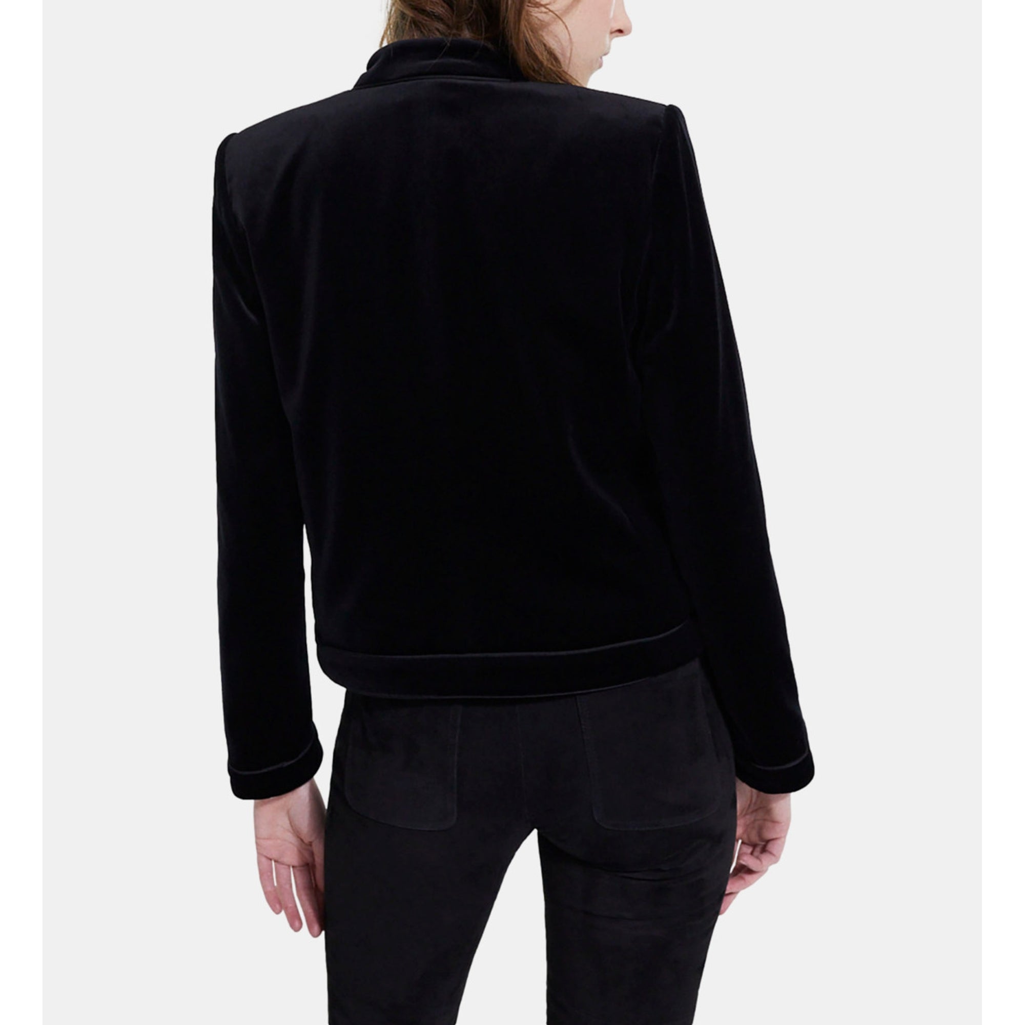 Velvet Jacket | Women | Black