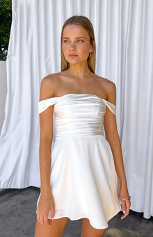 Victoria Mini Dress | White