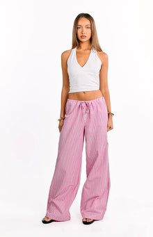 Vienna Pants | Pink Stripe