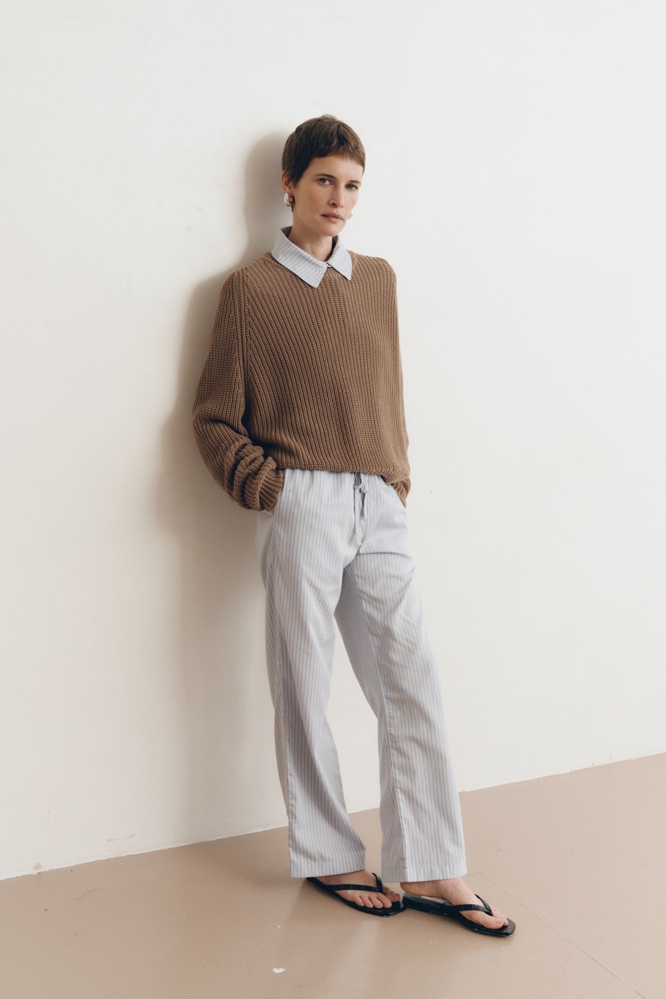 Clara Stripe Pant | Seaside-Stripe