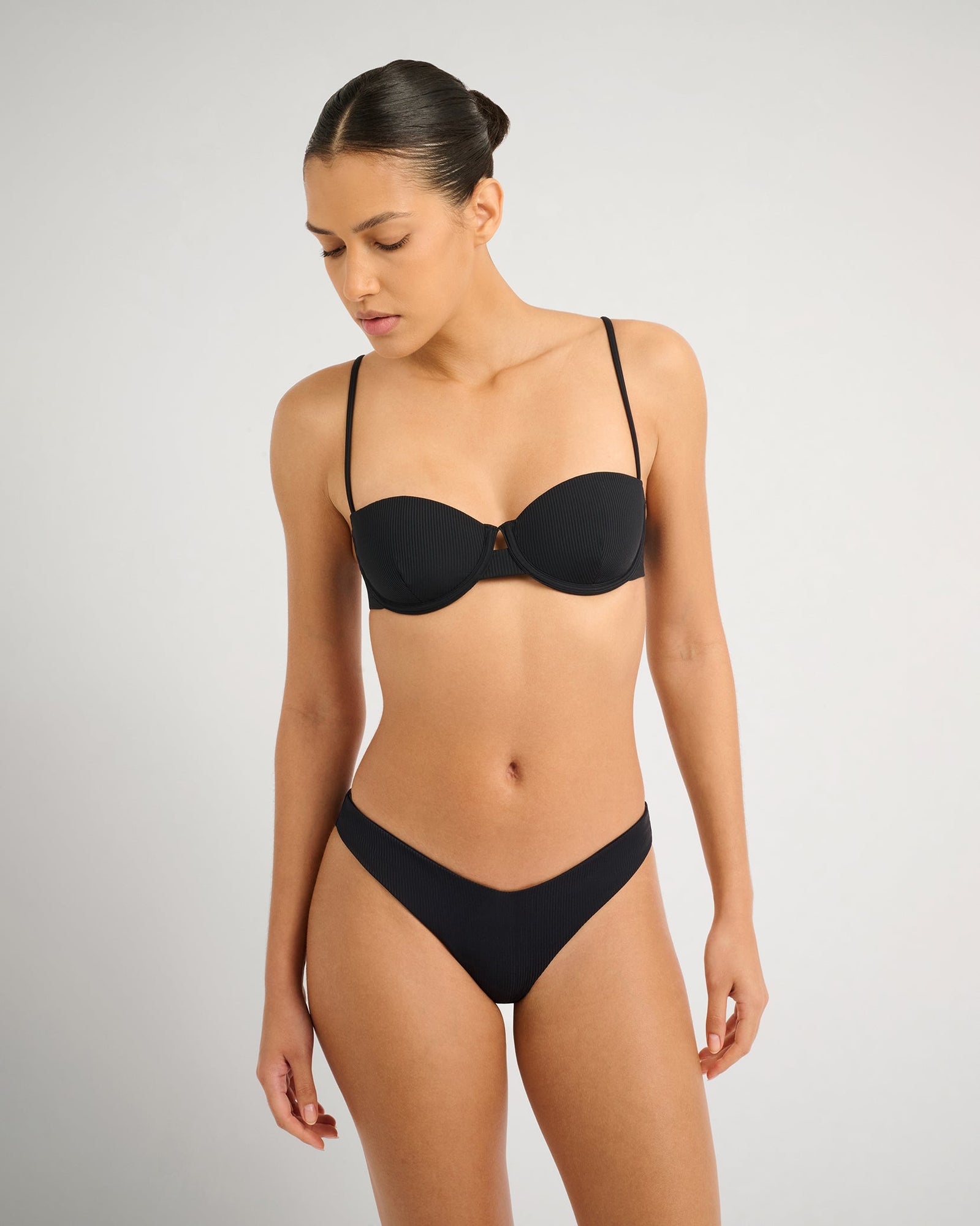 Womens | Dalia Bikini Top - II | Black