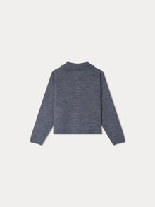 Girl | Diana Cardigan | Medium Heathered Gray