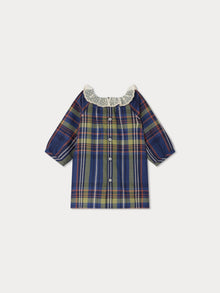 Girl | Flavili Dress | Navy Tartan