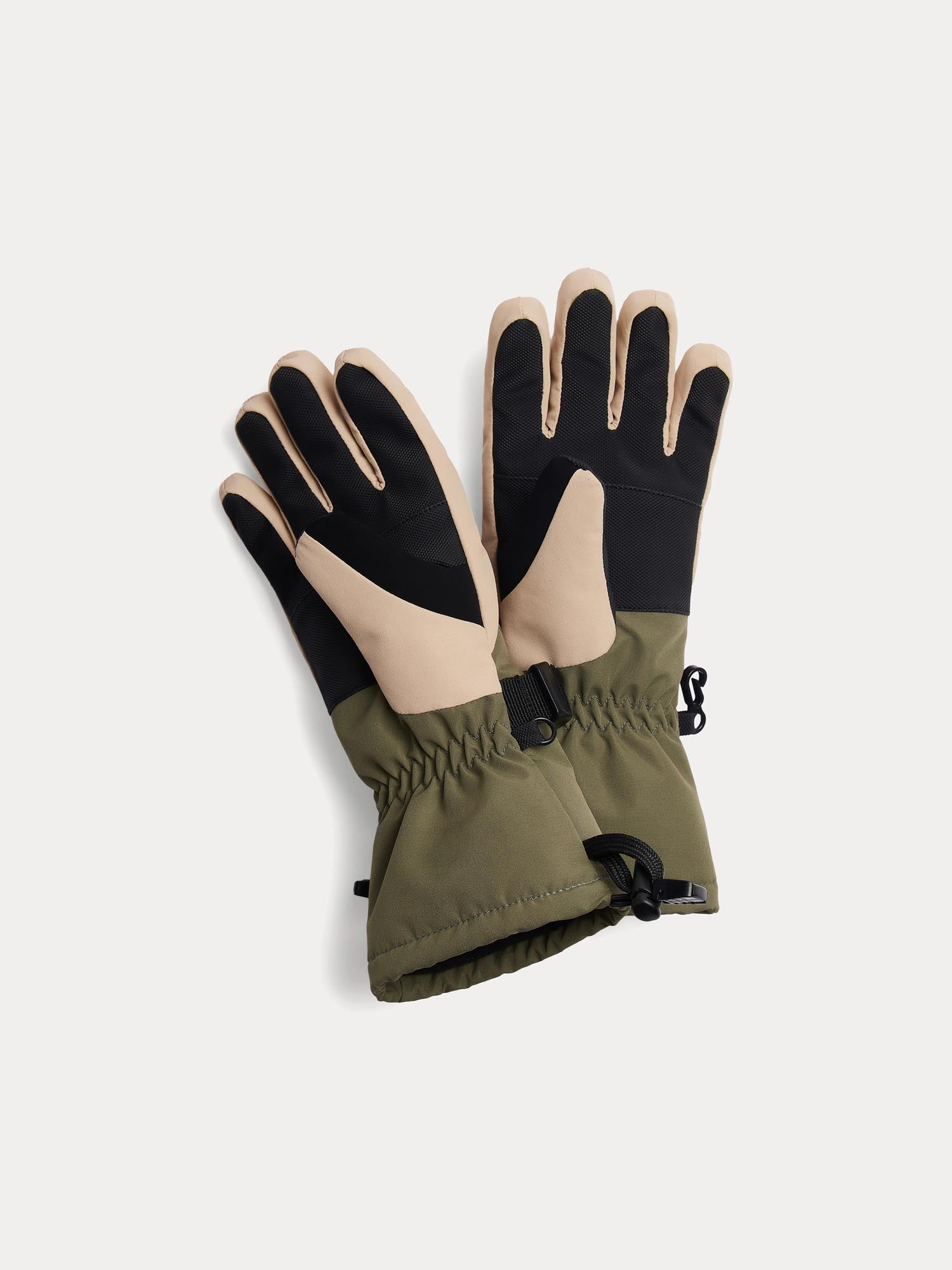 Boy | Didi Dark Brown Ski Gloves | Chestnut