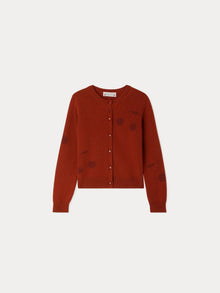 Girl | Gingery Cashmere Cardigan | Sienna