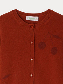 Girl | Gingery Cashmere Cardigan | Sienna
