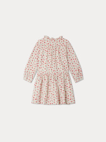 Girl | Geraldine Dress With Mini Cherry Prints | Cherry