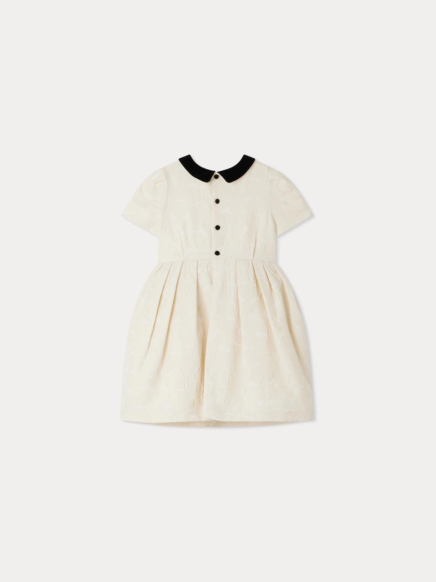 Girl | Godiva Jacquard Dress | Ivory