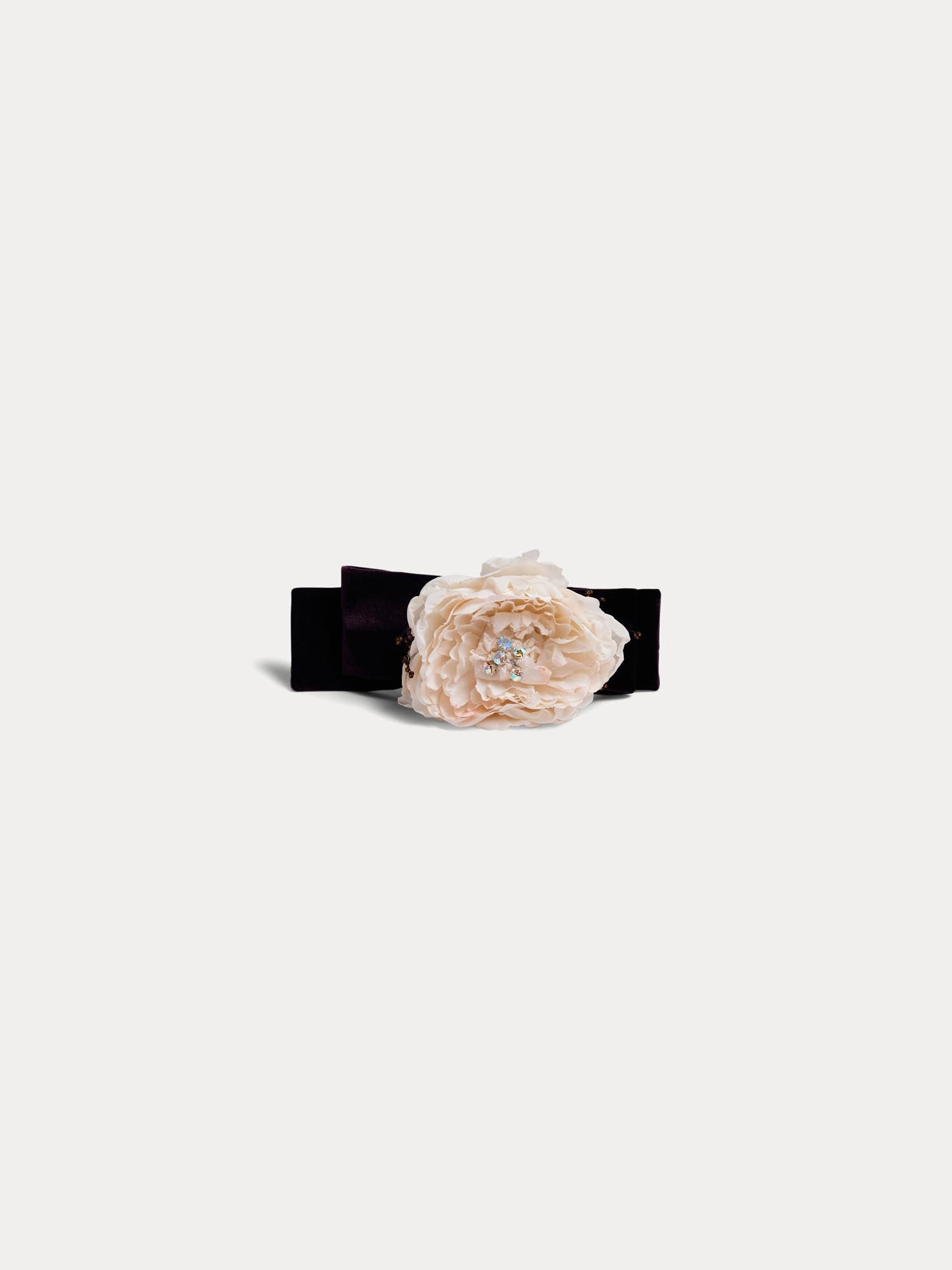 Girl | Garmia Headband With Flower | Petal Pink