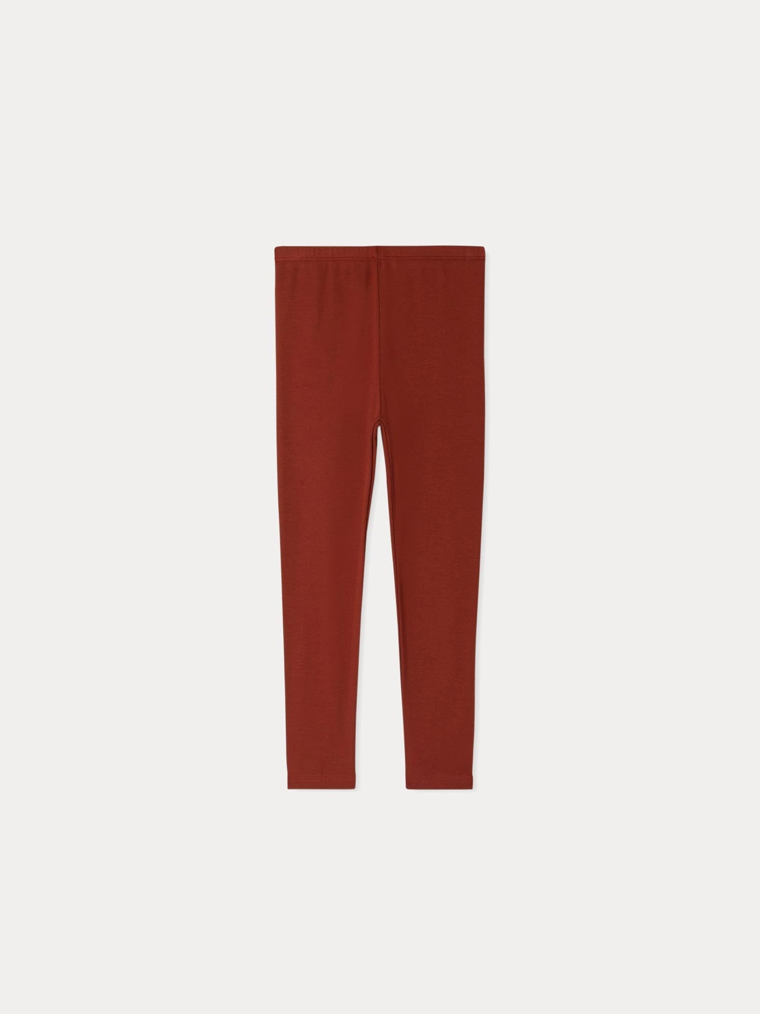 Girl | Graylinn Brown Leggings | Chestnut