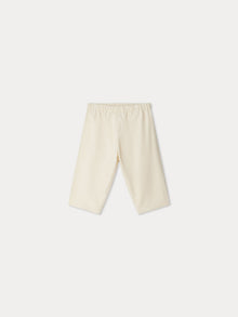 Girl | Dandy White Velvet Pants | Ivory