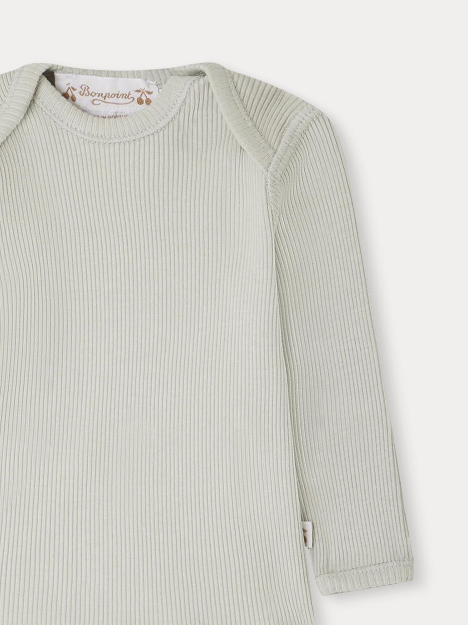 Boy | Timi Plain Purple Set | Turtledove Gray
