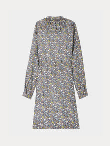 Women | Bonpoint X Vanessa Seward Glinda Made With Liberty Fabric Dress | Slate Grey