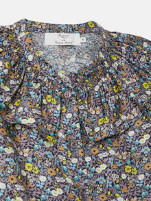 Women | Bonpoint X Vanessa Seward Glinda Made With Liberty Fabric Dress | Slate Grey