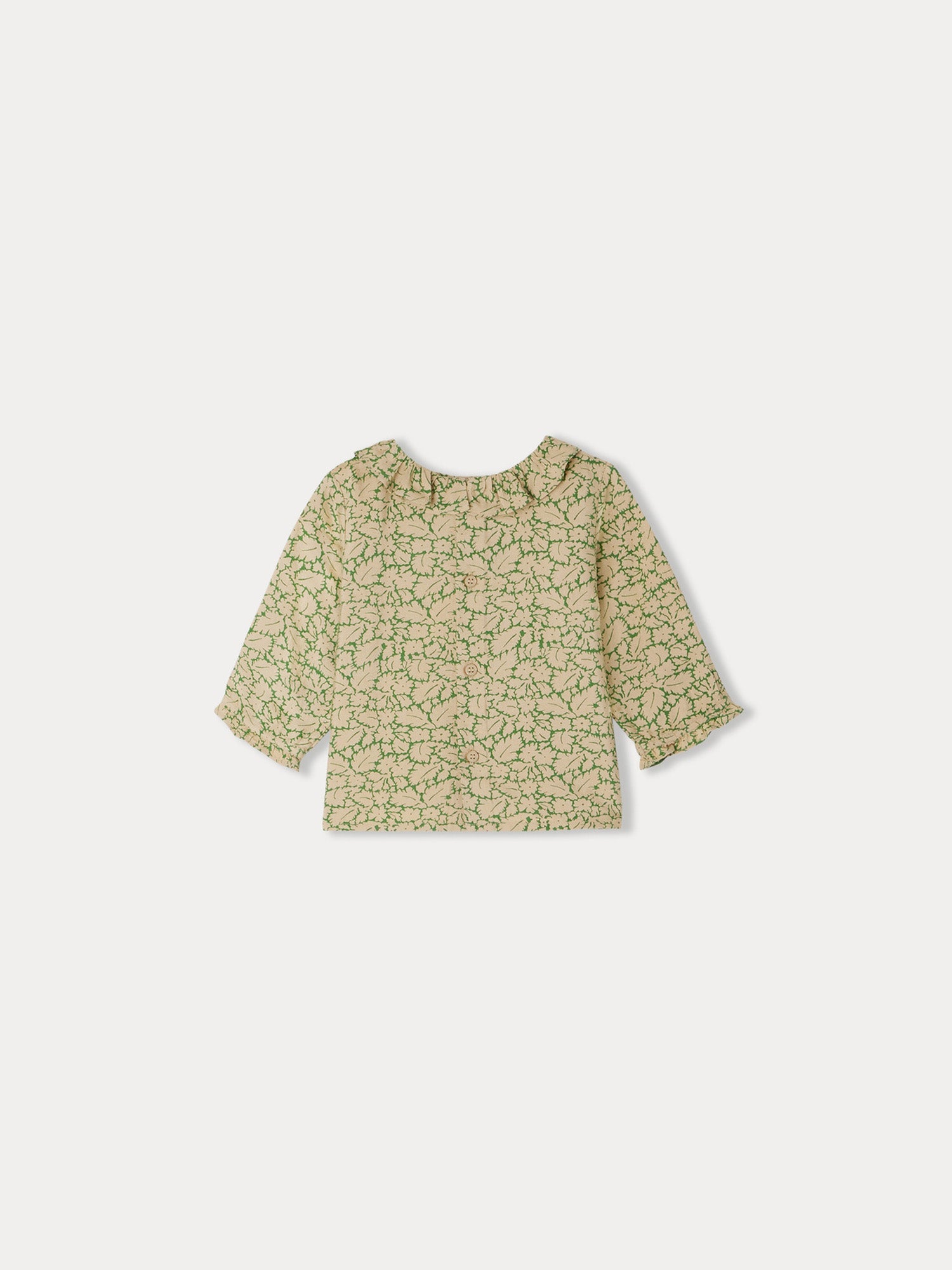 Girl | Ganiti Two Toned Print Blouse | Clover