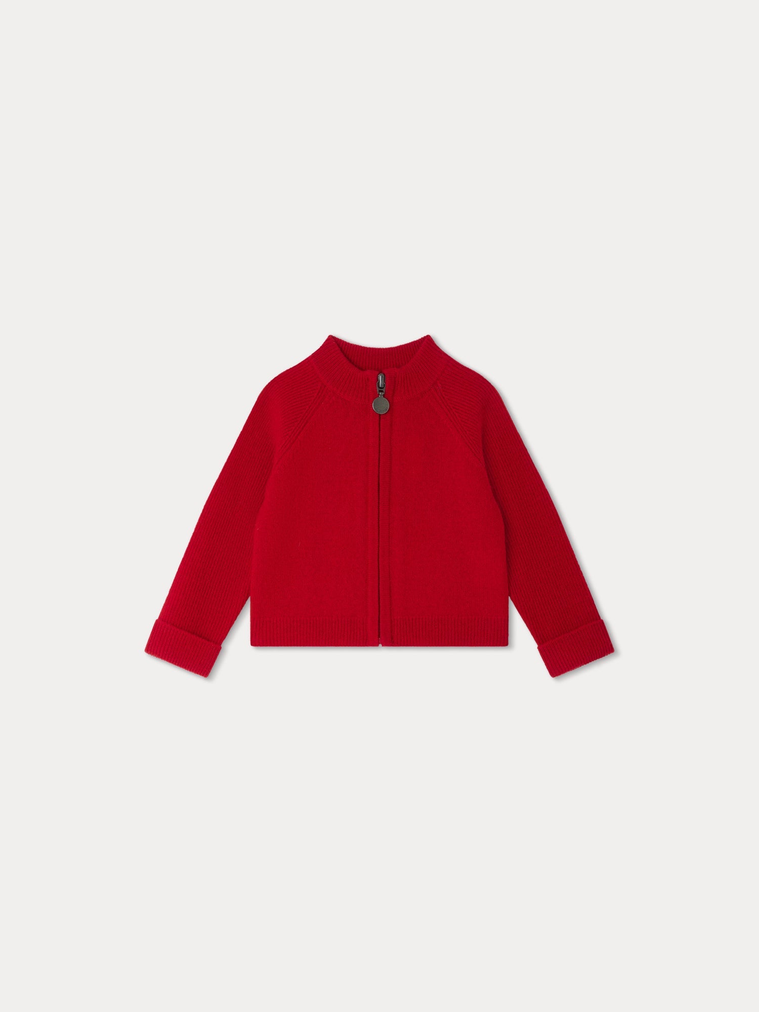 Boy | Thylio Red Wool Cardigan | Red