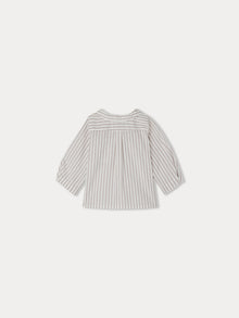 Boy | Boubou Striped Shirt | Terracotta