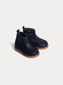 Unisex | Galila First Step Leather Shoes | Navy