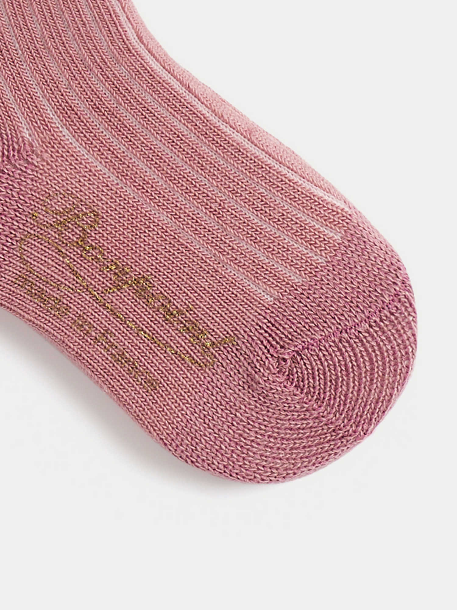 Unisex | Gadilson Pink Ribbed Socks | Blotter