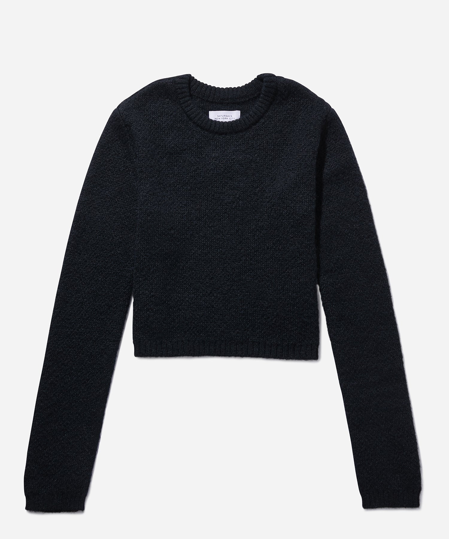 Black | Lin Mohair Sweater | Saturdays NYC