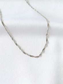 Sterling Twist Chain Necklace | 925 Sterling Silver