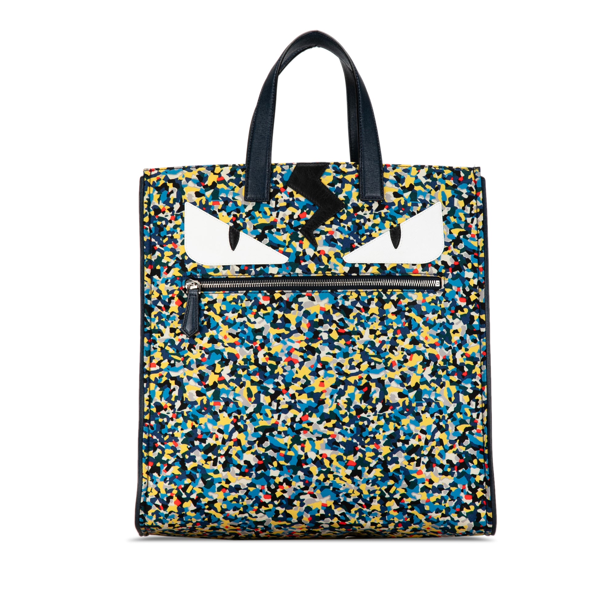 Fendi Pre-Owned Monster Confetti Tote Bag | Women | Blue