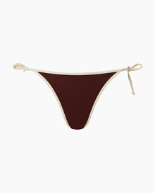 Womens | Cleo Bikini Bottom | Rum/Egret