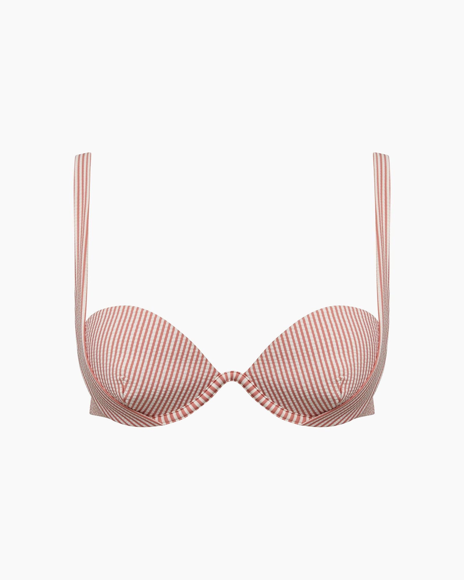 Womens | Annalise Bikini Top | Rosette/White