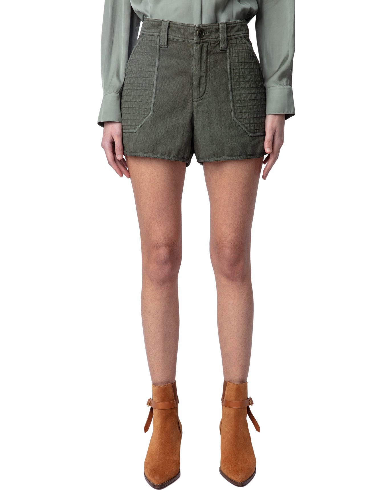 Women | Sei Coton Twill | Kaki