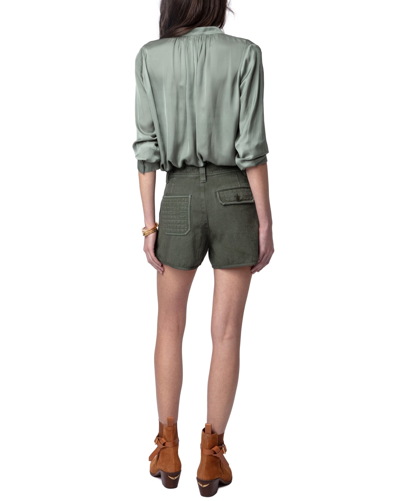 Women | Sei Coton Twill | Kaki