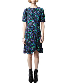 Women | Rixe Cdc Bianca Flower | Noir