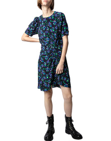 Women | Rixe Cdc Bianca Flower | Noir